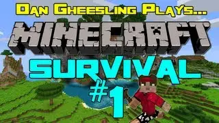 Dan Plays: Minecraft /w Blamph #1 [WE BEGIN]