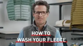 How to wash your fleece