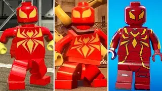 Iron Spider Evolution in LEGO Videogames