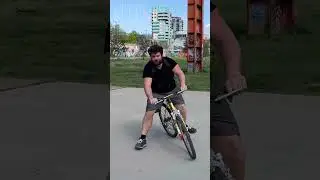 it seems impossible to ride but...