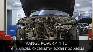 Range Rover 4.4 TD - течь моторного масла, систематическая проблема.