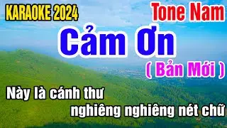 Cảm Ơn Karaoke Tone Nam Nhạc Sống gia huy beat