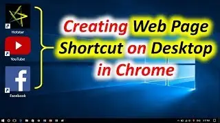 How to Add Website Shortcut Link on Desktop