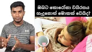 ඔබට කොරෝනා වයිරසය හැදුනොත් මොකක් වෙයිද?