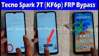 Tecno Spark 7T (KF6p) FRP Bypass Android 11 Without PC