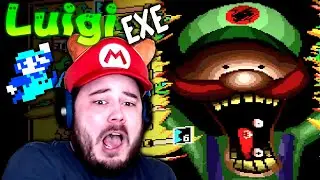 LUIGI.EXE IS HAUNTING MY NIGHTMARES!! | TOO LATE.EXE (Super Mario Bros Horror Game)