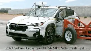 2024 Subaru Crosstrek NHTSA MDB Side Crash Test