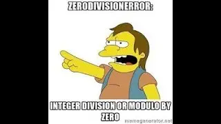 ZeroDivisionError in python