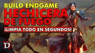 DIABLO 4 | ¡La BUILD de HECHICERA que NECESITAS en esta SEGUNDA TEMPORADA! Bola de Fuego 🔥