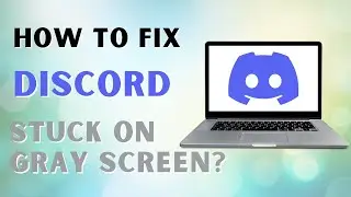 How to Fix Discord Stuck on Gray Screen?