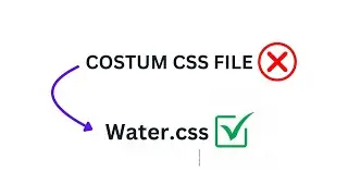 You don't need CSS file in your project