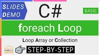 C# foreach Loop (STEP-BY-STEP Tutorial for Beginners)