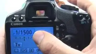 Canon XSi/450D: Shutter Priority