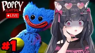 🔴STREAM ENDS WHEN WE BEAT POPPY PLAYTIME | Chapters 1 - 4
