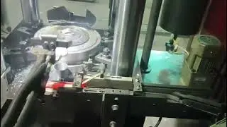 Automatic forging machine for sprinkler head #machine #forgingmachine #forging #aluminum