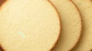Basic Genoise Sponge Cake Recipe | Fluffy sponge cake vanilla