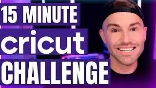 ⏰ LIVE: 15 Minute Cricut Challenge w/ NEW Cricut Hat Press 😱