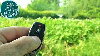 🚿 Watering the garden with radio control 🌱 Remote switch with radio relay KR2201H