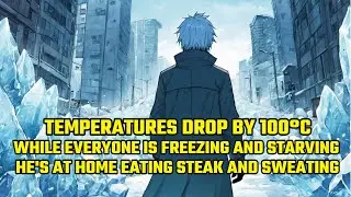 Temperatures Drop by 100°C, While Everyone is Freezing, He's at Home Eating Steak and Sweating