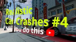 Realistic Car Crashes in city part 4 | BeamNG drive