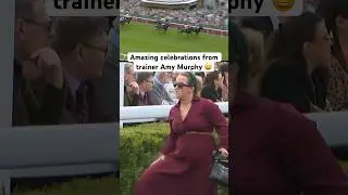 BRILLIANT trainer celebrations after Chester victory!