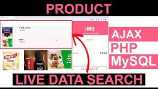 PHP Project: Search Products - Live Data Search using Jquery AJAX PHP MySQL Database