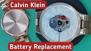 How to change the battery Calvin Klein watch