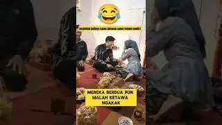 momen lucu ketika lamaran sama teman sendiri bikin ngakak ‼️
