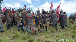 Despidiendo las fiestas carnavalescas 2022(Camiraya Molino)en la cima más alto del mundo Cerro Kapia