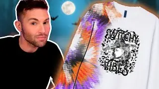 🎃 Faux Tie-Dye Sublimation for Beginners