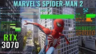Marvel's Spider-Man 2 - DLSS 4 Preset K - RTX 3070 - 1440p, 1080p - Benchmark