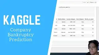 Kaggle LiveCoding: Company Bankruptcy Prediction Dataset