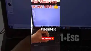 Computer 🔥 hack 100% solve this problem|| No close app so use trick