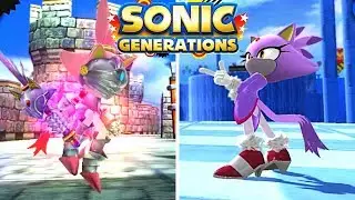 Sonic Generations: Blaze + Stage Mods