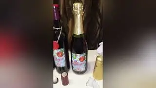 Игристое вино из вишни за один месяц
