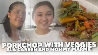 PORKCHOP WITH VEGGIES ALA CARREN EISTRUP AND MOMMY MARMIE | EAT BULAGA BTS