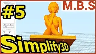 Simplify3D Все настройки Слайсера #5 Вкладка  SUPPORT