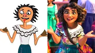 Encanto Halloween Mirabel Drawing Meme | Funny Drawing ✍🤣