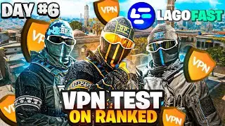 LagoFast VPN Test In Warzone RANKED | Day 6