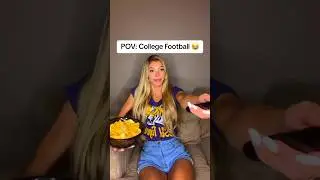 POV: College Football😂🏈 