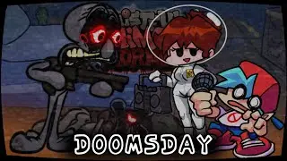 FNF Mistful Crimson Morning - DOOMSDAY - VS Squidward