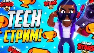 Новогодний стрим | Пушим 35к в бравл старс | Tech стрим!