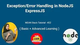 Exception Handling in Express JS | How to Handle Exception in NodeJS #22