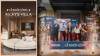 Khởi công Ricky's Villa I Verosa Park Khang Điền