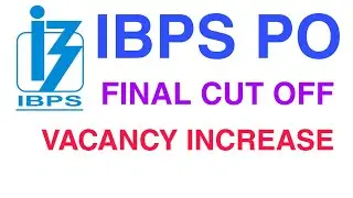 IBPS PO CUT OFF 2020