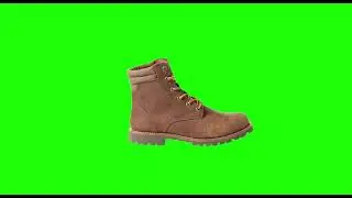Boot stomping green screen