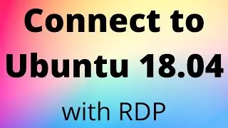 Accessing the Ubuntu Linux Desktop Graphically using RDP via xrdp