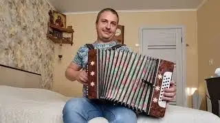 Гармонь Восток после ремонта.