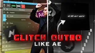 GLITCH OUTRO LIKE AFTER EFFECTS📍 | Alight Motion & NODE Video Tutorial | (+Project Files)