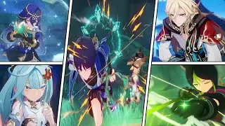 Everyone is fighting over the diadem! | Genshin Impact - v3.6 (cutscene)